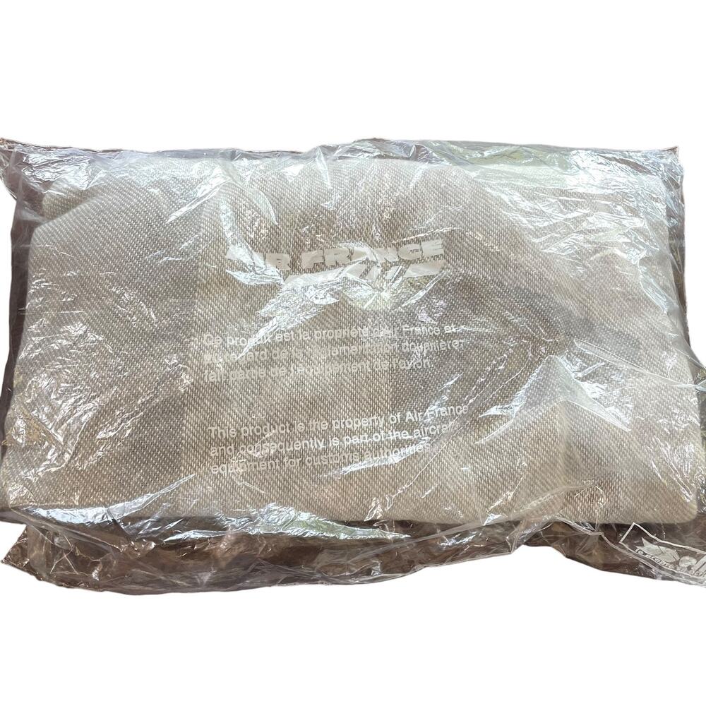 Air France Airlines Blanket In-Flight Travel Throw Passenger Cabin Memorabilia